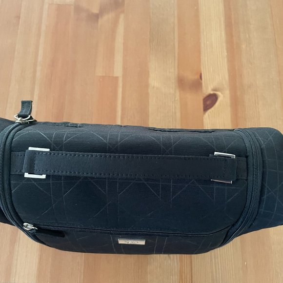 NWOT Christian Dior Black Quilted Cannage Large Cosmetic Bag - Picture 5 of 10